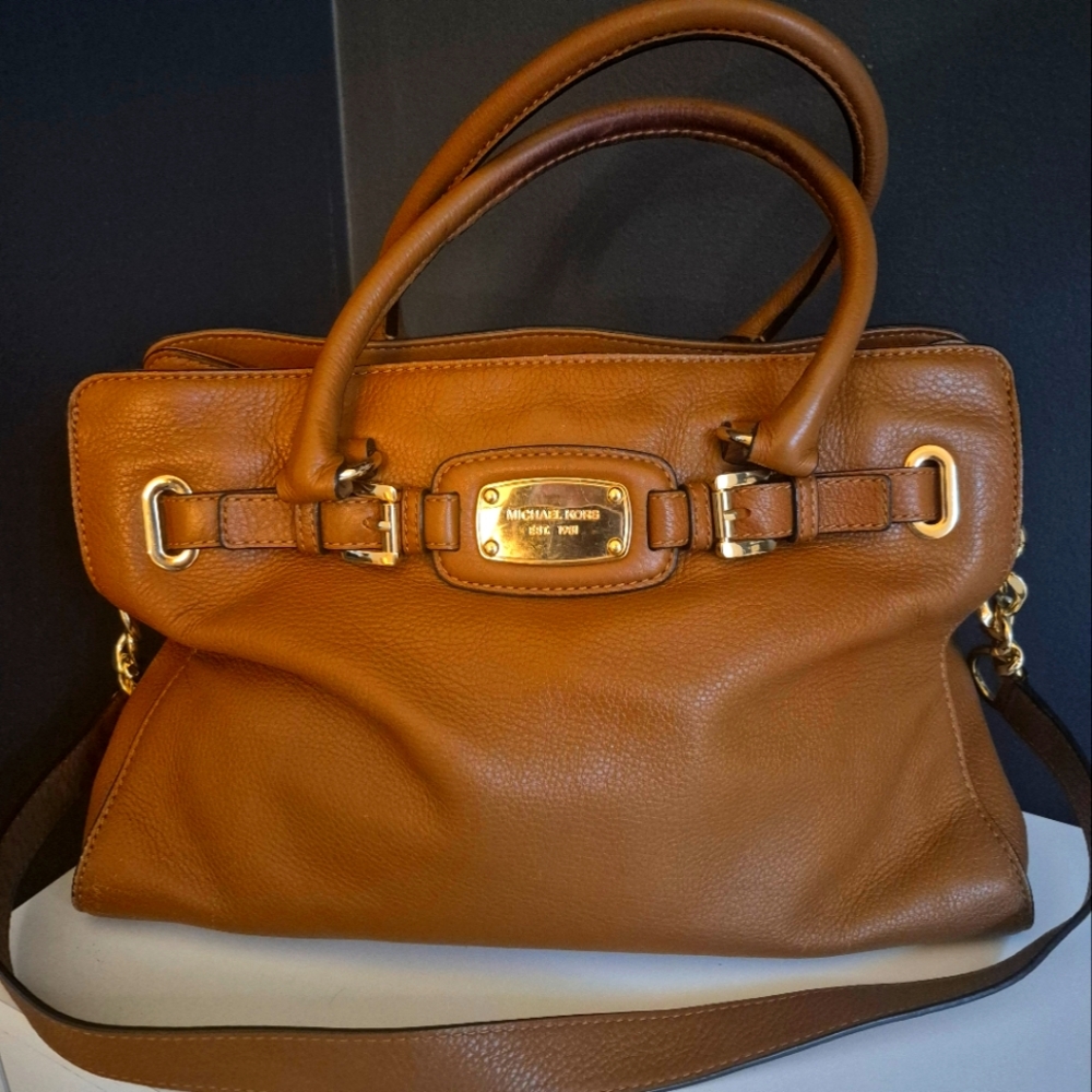 Michael Kors Brown Leather Handbag